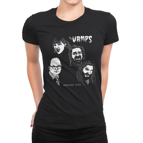 The Vamps - Womens Premium T-Shirts RIPT Apparel Small / Black