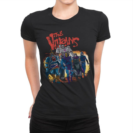 The Villains - Best Seller - Womens Premium T-Shirts RIPT Apparel Small / Black