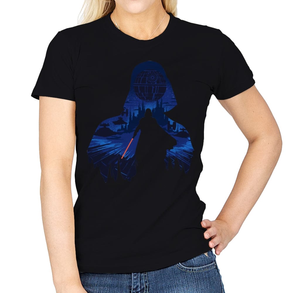 The Voice of the Force Blue Version - Womens T-Shirts RIPT Apparel Small / Black