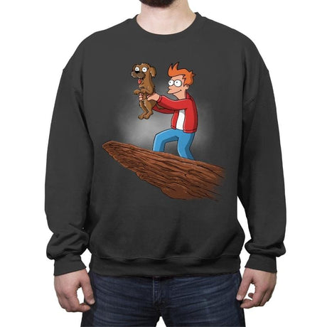 The Waiting King - Crew Neck Sweatshirt Crew Neck Sweatshirt RIPT Apparel