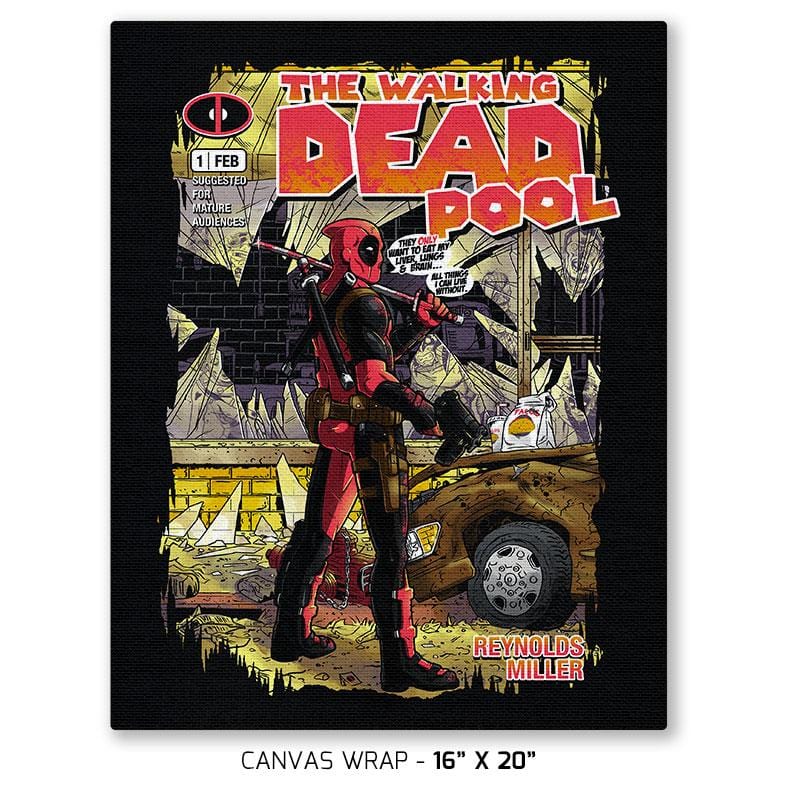 The Walking Merc - Issue 1 Exclusive - Canvas Wraps Canvas Wraps RIPT Apparel 16x20 inch