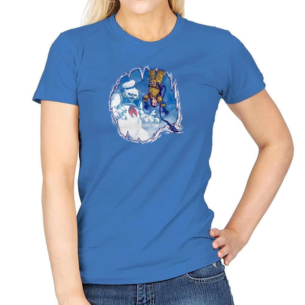 The Wampuft Marshmallow Man Exclusive - Womens T-Shirts RIPT Apparel Small / Iris