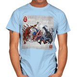 The Way of the Spider - Mens T-Shirts RIPT Apparel Small / Light Blue