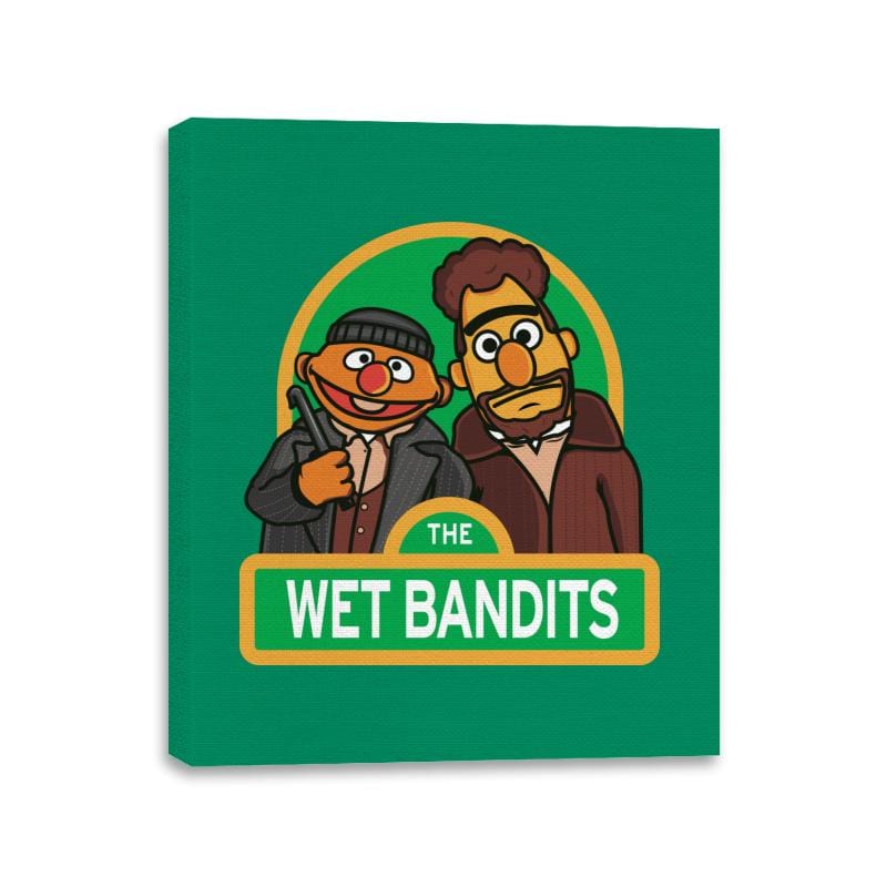 The Wet Bandits - Canvas Wraps Canvas Wraps RIPT Apparel 11x14 / Kelly