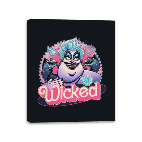 The Wicked Sea - Canvas Wraps Canvas Wraps RIPT Apparel 11x14 / Black