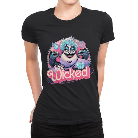 The Wicked Sea - Womens Premium T-Shirts RIPT Apparel Small / Black