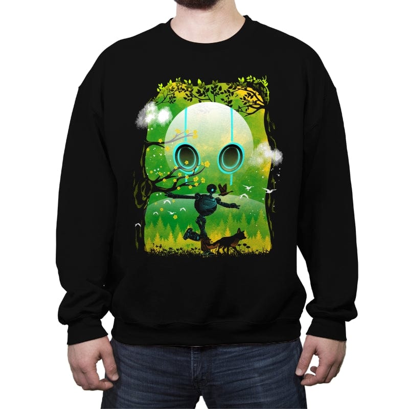 The Wild Soul - Crew Neck Sweatshirt Crew Neck Sweatshirt RIPT Apparel Small / Black