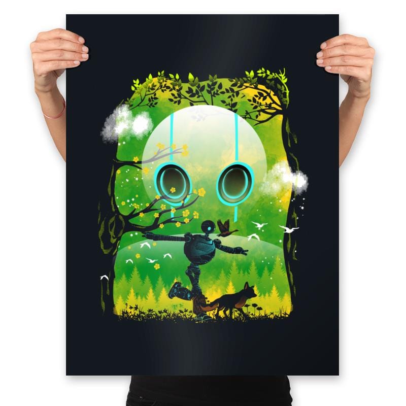 The Wild Soul - Prints Posters RIPT Apparel 18x24 / Black