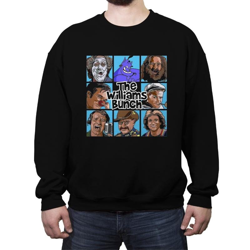 The Williams Bunch - Crew Neck Sweatshirt Crew Neck Sweatshirt RIPT Apparel Small / Black