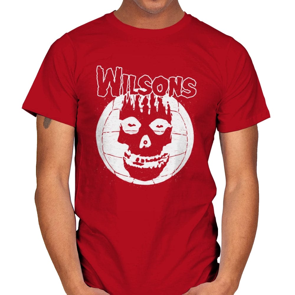 The Wilsons - Mens T-Shirts RIPT Apparel Small / Red