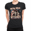 The Witches Are Back - Womens Premium T-Shirts RIPT Apparel Small / Black