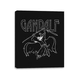 The Wizard - Canvas Wraps Canvas Wraps RIPT Apparel 11x14 / Black