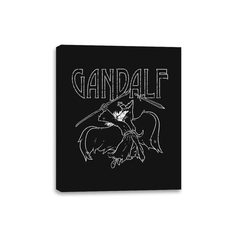 The Wizard - Canvas Wraps Canvas Wraps RIPT Apparel 8x10 / Black