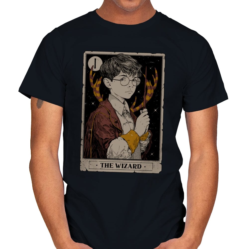 The Wizard - Mens T-Shirts RIPT Apparel Small / Black