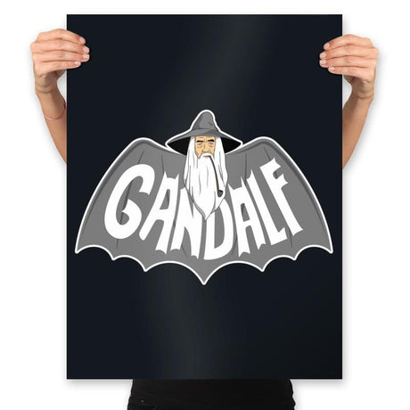 The Wizard - Prints Posters RIPT Apparel 18x24 / Black