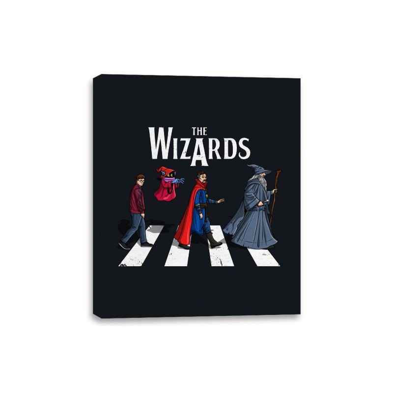 The Wizards - Canvas Wraps Canvas Wraps RIPT Apparel 8x10 / Black