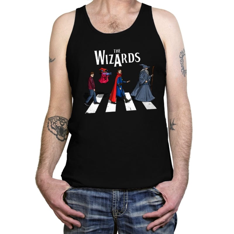 The Wizards - Tanktop Tanktop RIPT Apparel X-Small / Black