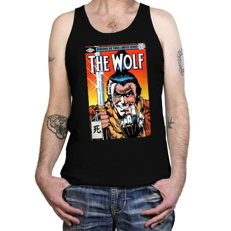 The Wolf - Tanktop Tanktop RIPT Apparel X-Small / Black