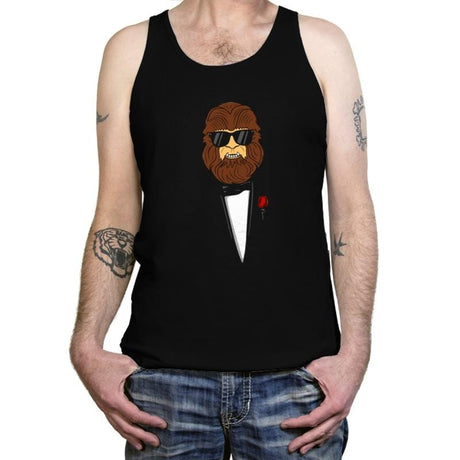 The Wolfather - Tanktop Tanktop RIPT Apparel X-Small / Black