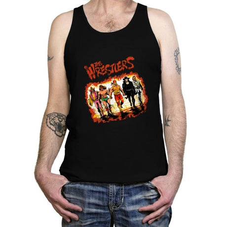 The Wrestlers - Best Seller - Tanktop Tanktop RIPT Apparel X-Small / Black