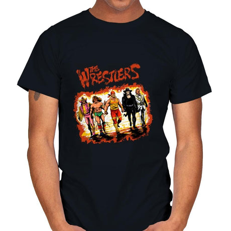 The Wrestlers - Mens T-Shirts RIPT Apparel Small / Black