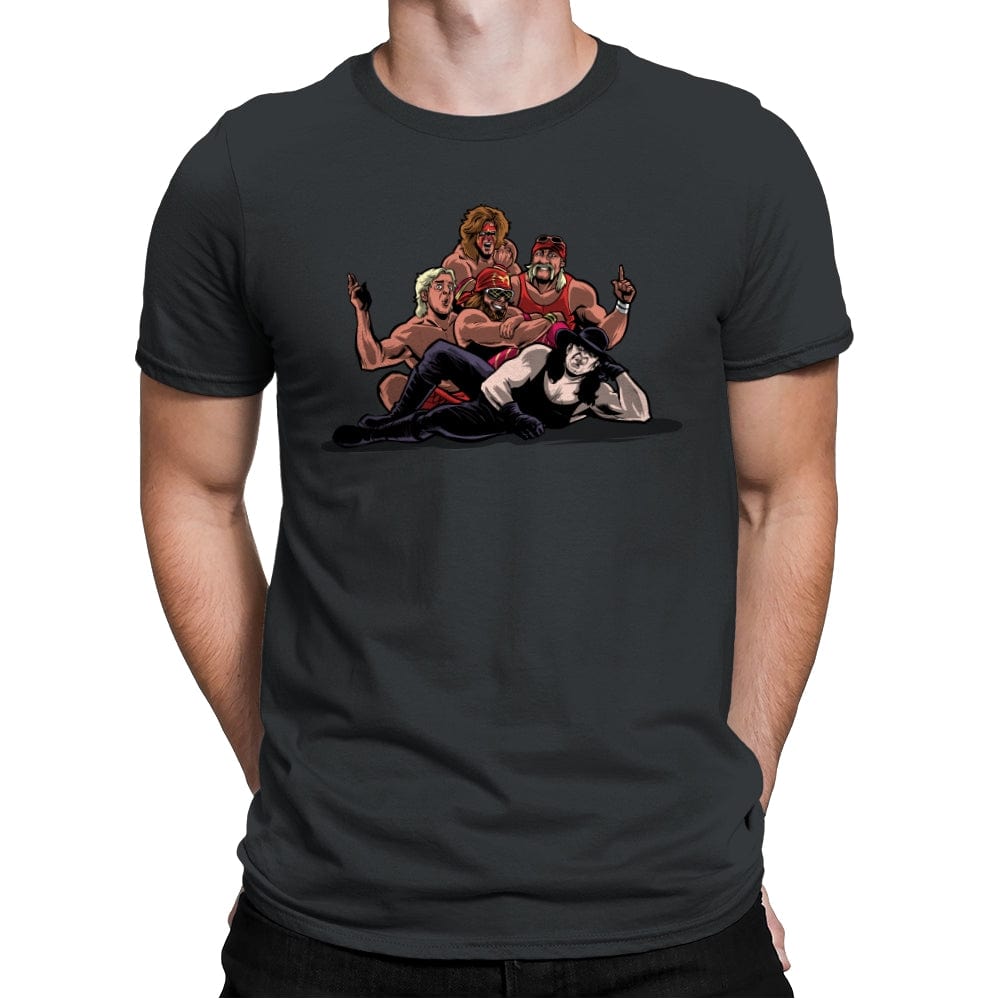 The Wrestling Club - Mens Premium T-Shirts RIPT Apparel Small / Heavy Metal