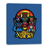 The X-Puppet Show - Canvas Wraps Canvas Wraps RIPT Apparel 16x20 / Royal