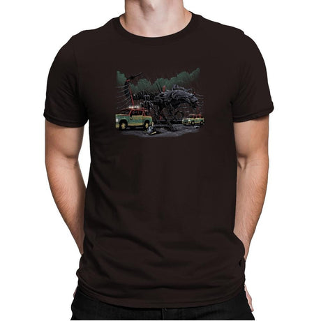 The Xeno Park Incident Exclusive - Mens Premium T-Shirts RIPT Apparel Small / Dark Chocolate