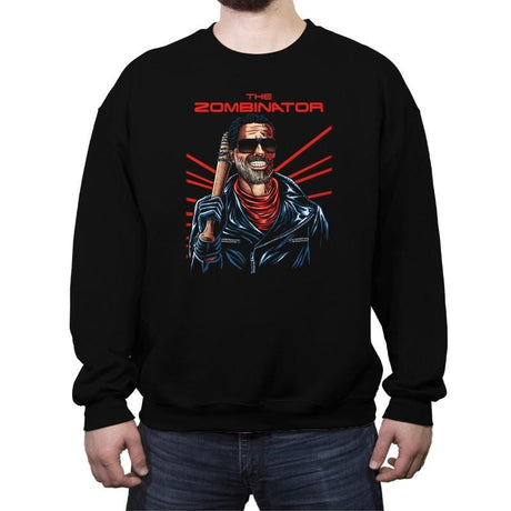 The Zombinator - Crew Neck Sweatshirt Crew Neck Sweatshirt RIPT Apparel