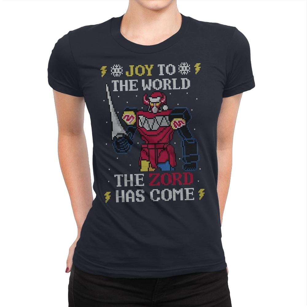 The Zord Has Come! - Womens Premium T-Shirts RIPT Apparel Small / Midnight Navy