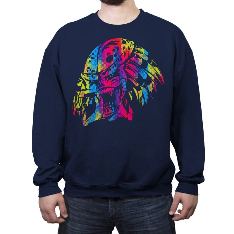 Thermal Vision - Crew Neck Sweatshirt Crew Neck Sweatshirt RIPT Apparel Small / Navy