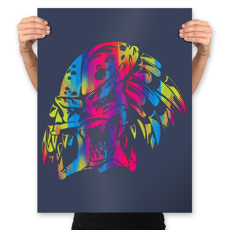 Thermal Vision - Prints Posters RIPT Apparel 18x24 / Navy