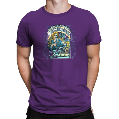 These Violent Delights Exclusive - Mens Premium T-Shirts RIPT Apparel Small / Purple Rush