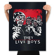 They Live Boys - Prints Posters RIPT Apparel 18x24 / Black