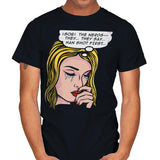 They Say He Shot First - Mens T-Shirts RIPT Apparel Small / Black