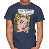 They Say He Shot First - Mens T-Shirts RIPT Apparel Small / Navy