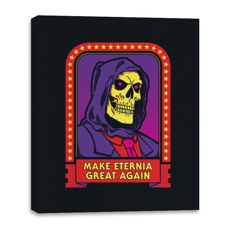 This Candidate Is MEGA - Canvas Wraps Canvas Wraps RIPT Apparel 16x20 / Black