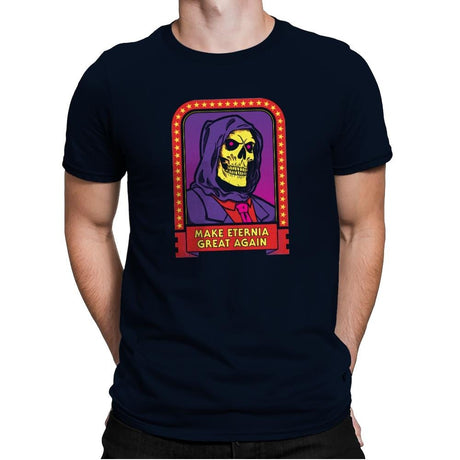 This Candidate Is MEGA - Mens Premium T-Shirts RIPT Apparel Small / Midnight Navy