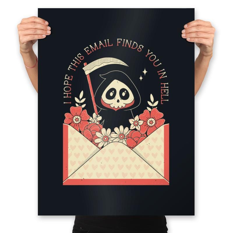 This Email - Prints Posters RIPT Apparel 18x24 / Black