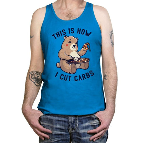 This Is How I Cut My Carbs - Tanktop Tanktop RIPT Apparel X-Small / Teal