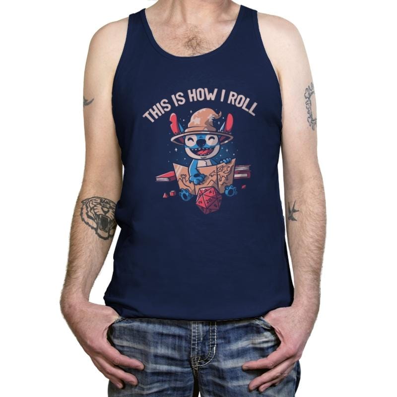 This is How I Roll - Tanktop Tanktop RIPT Apparel X-Small / Navy