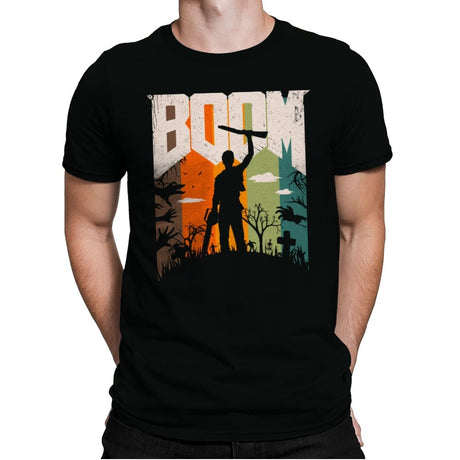 This is my Boomstick - Mens Premium T-Shirts RIPT Apparel Small / Black