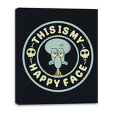 This is My Happy Face - Canvas Wraps Canvas Wraps RIPT Apparel 16x20 / Black