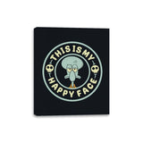 This is My Happy Face - Canvas Wraps Canvas Wraps RIPT Apparel 8x10 / Black