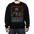 This is the Holiday - Crew Neck Sweatshirt Crew Neck Sweatshirt RIPT Apparel Small / Black