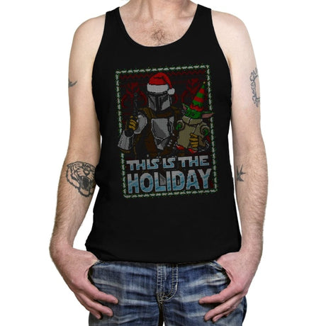 This is the Holiday - Tanktop Tanktop RIPT Apparel X-Small / Black