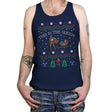 This Is The Sleigh - Tanktop Tanktop RIPT Apparel X-Small / Navy