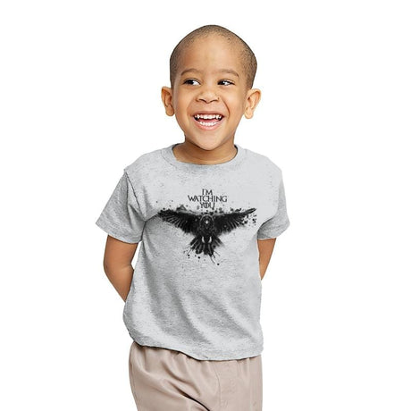 Three eyed raven - Youth T-Shirts RIPT Apparel X-small / Sport grey