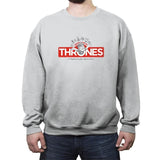 Thronopoly - Crew Neck Sweatshirt Crew Neck Sweatshirt RIPT Apparel