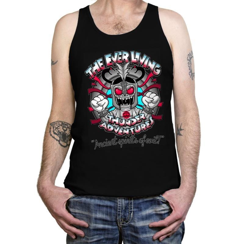 Thunder Adventures - Tanktop Tanktop RIPT Apparel X-Small / Black